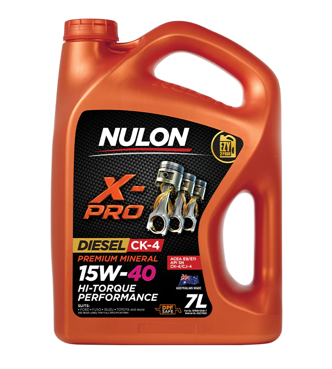 Nulon X-PRO 15W-40 HI-TORQUE PERFORMANCE 7 Litres Diesel - XPRHD15W40-7