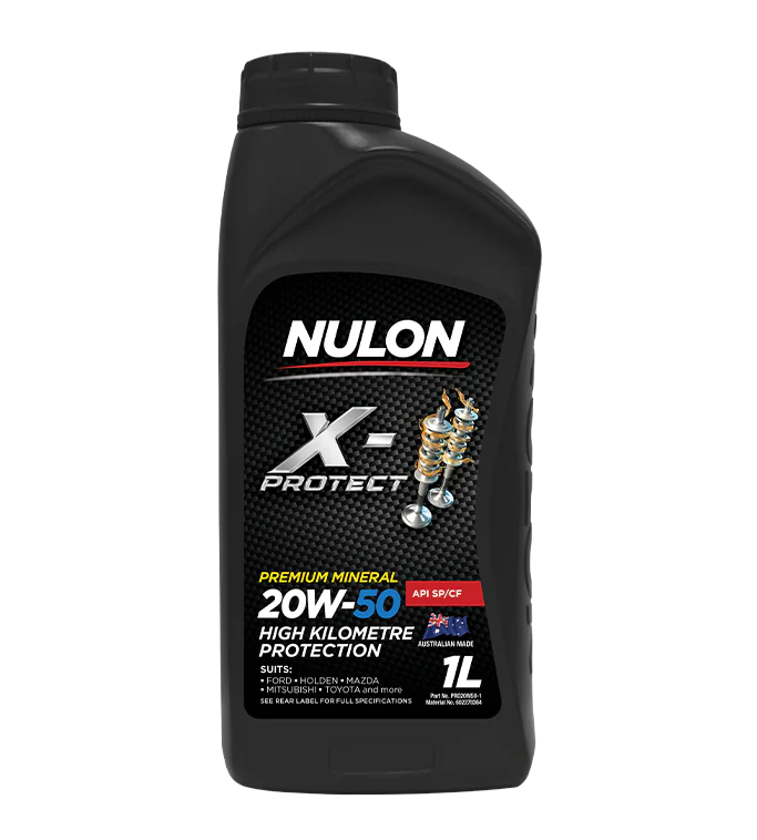 Nulon X-PROTECT 20W-50 HIGH KILOMETRE PROTECTION ENGINE OIL 1 Litre - PRO20W50-1