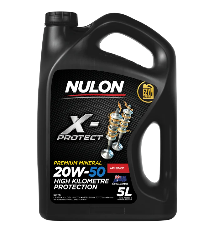 Nulon X-PROTECT 20W-50 HIGH KILOMETRE PROTECTION ENGINE OIL 5 Litres PRO20W50-5