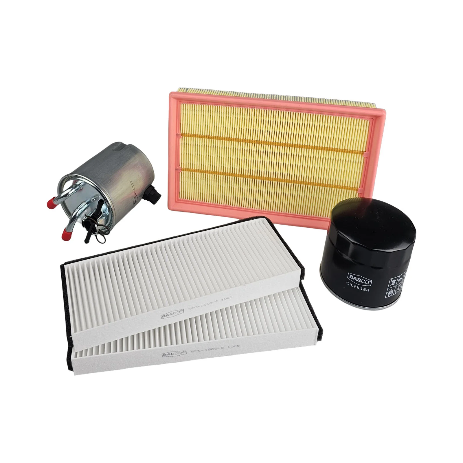 Oil Air Cabin Fuel Filter Kit for Nissan Navara D40 2.5L Diesel YD25DDT - Image 2