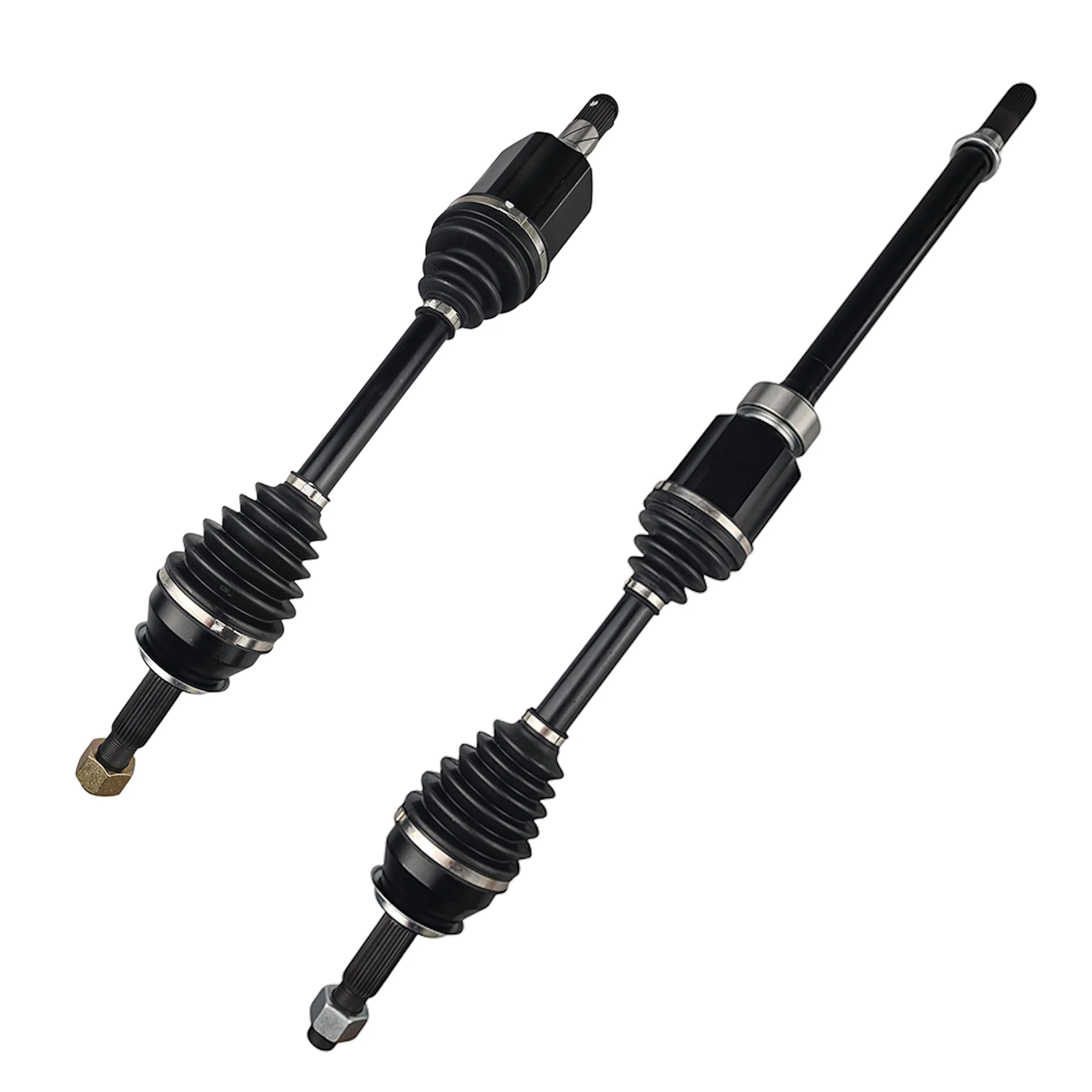 PAIR Front CV Axle Drive Shaft for Nissan Qashqai J11 1.6L FWD CVT 2014-2017