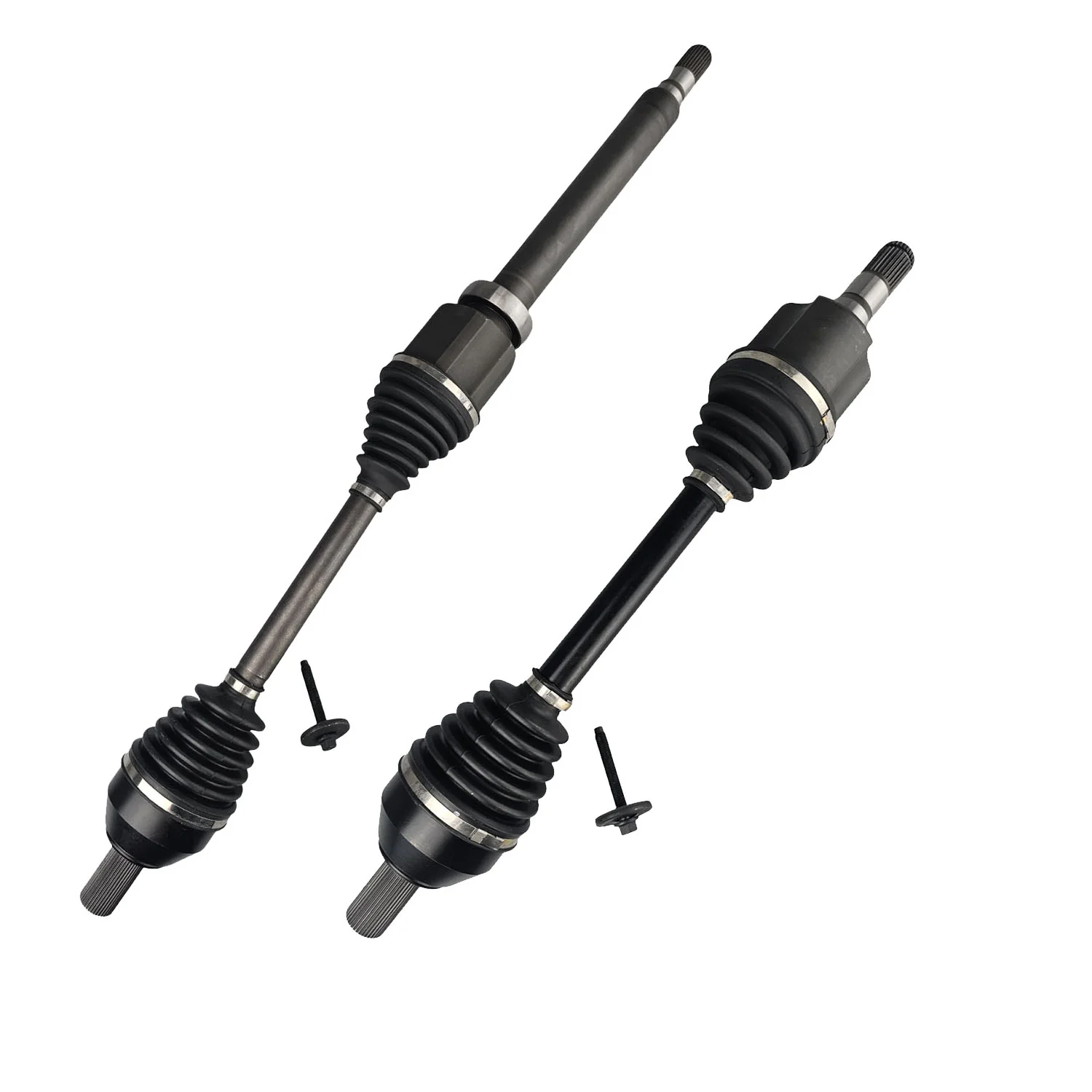 Pair Front CV Drive Shaft For Ford Mondeo MB MC 2.0L 07~15 Suites 6 Speed