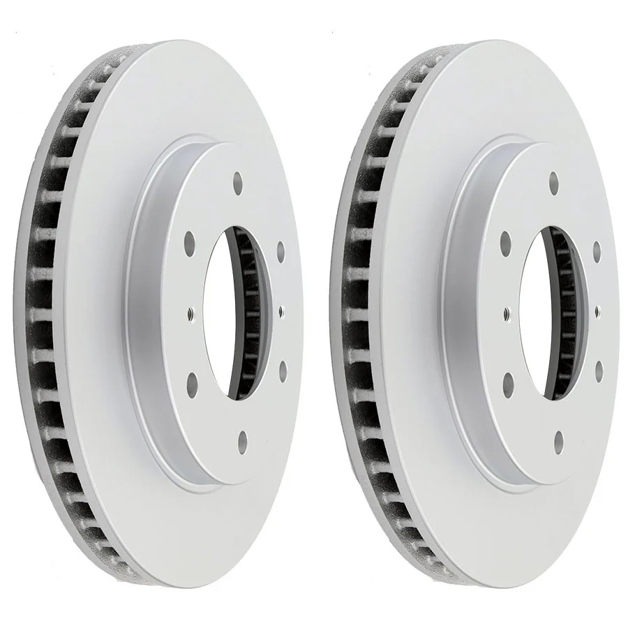 2 x Front Brake Disc Rotor For Mitsubishi Triton MN ML MQ MR Challenger PB PC