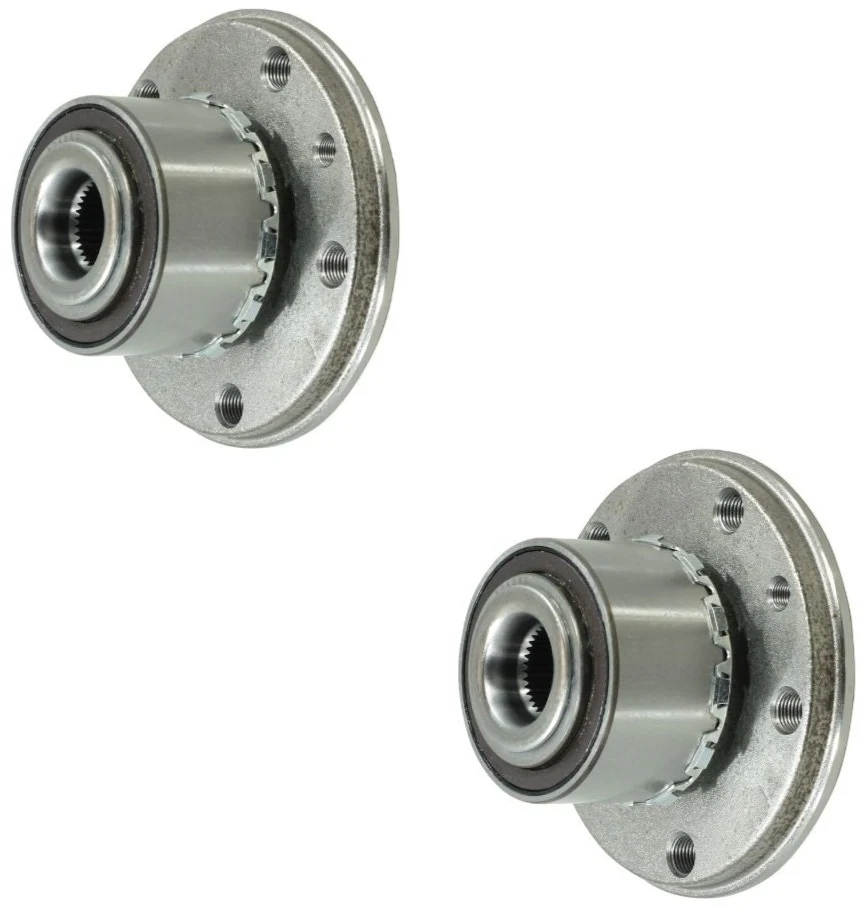 Pair Rear Wheel Bearing Hub Assy For VW Caravelle Multivan Transporter Kombi - Image 2