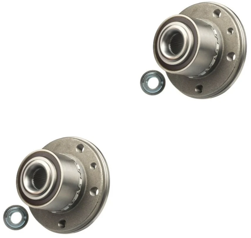 Pair Rear Wheel Bearing Hub Assy For VW Caravelle Multivan Transporter Kombi - Image 3