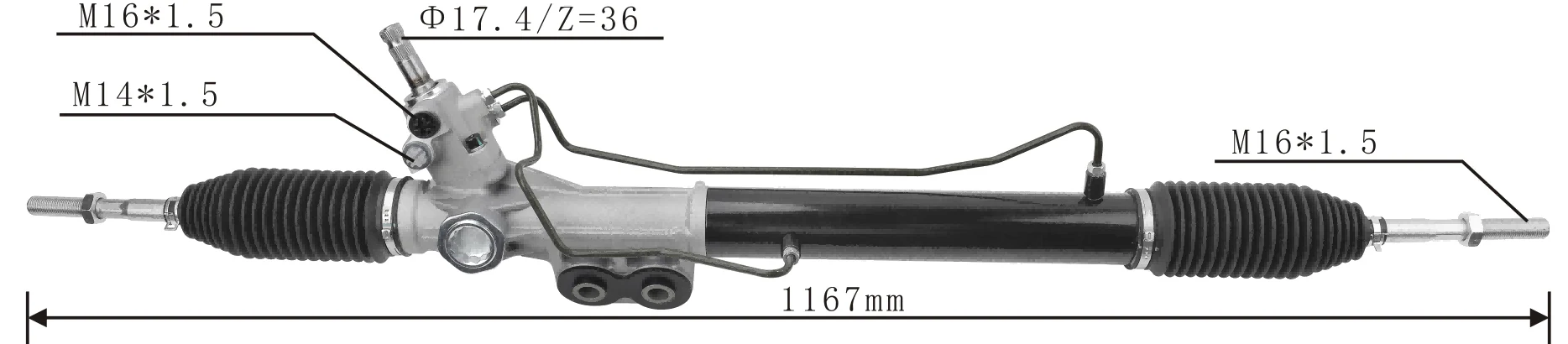 Power Steering Rack For Nissan Navara D40 2005-2015 Spanish Spain Built VSK - Image 5
