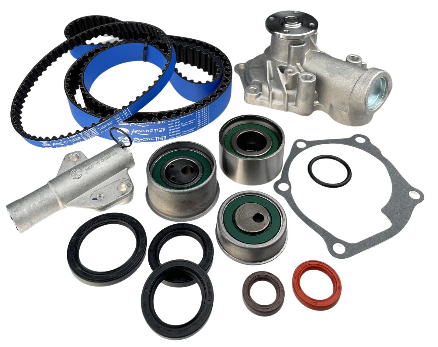 Racing Timing Belt Kit For Mitsubishi Lancer Evolution VIII CZ IX CY RVR 4G63T 2