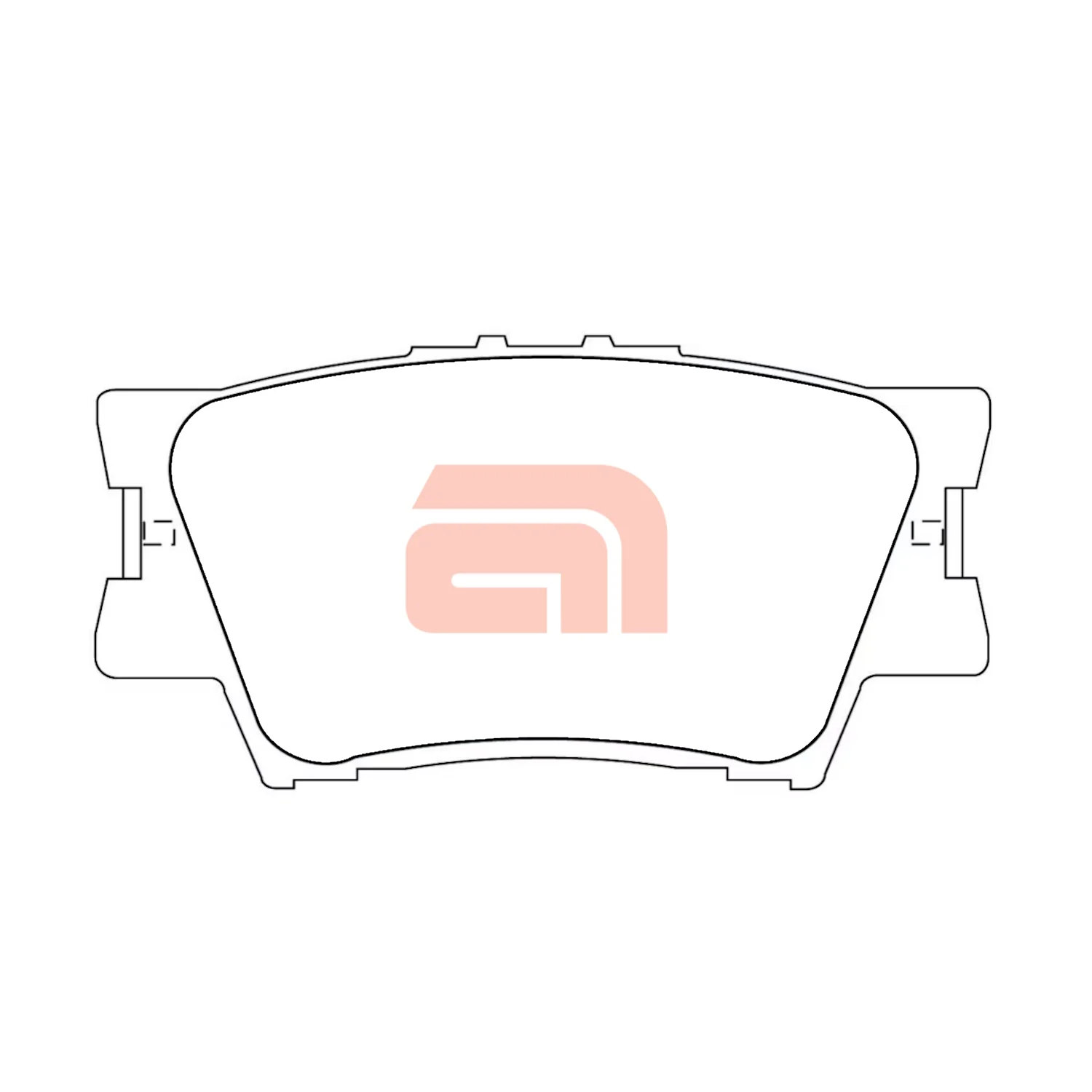Rear Brake Pads for Rav4 ASA44 ZSA42 ALA49 Camry ACV40 AVV50 GSV50 Aurion GSV50 - Image 2