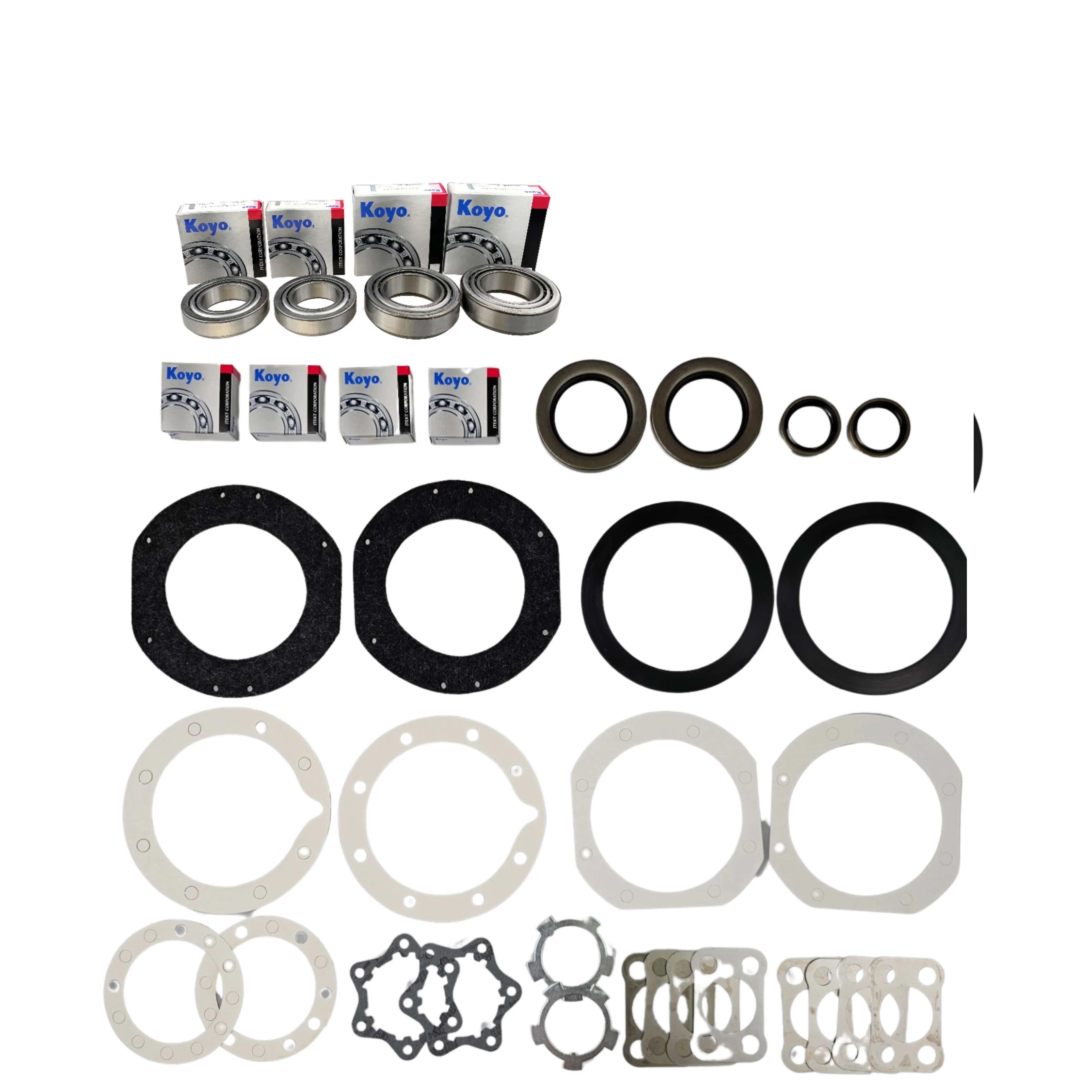 Swivel Hub Kit + Wheel Bearings For Toyota Landcruiser FJ40 FJ45 FJ55 to 9/1975