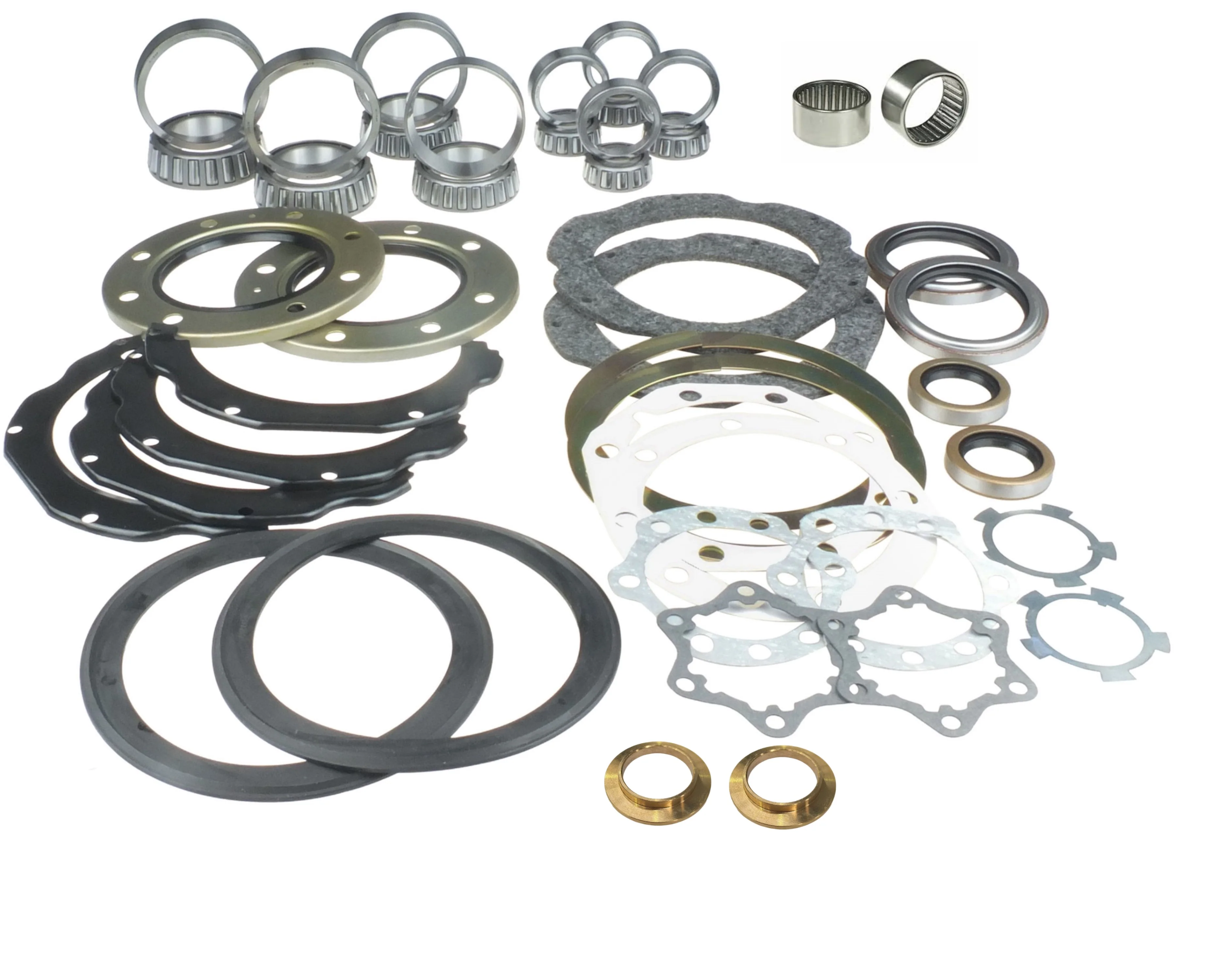 Swivel Hub Repair & Seal Kit w/ Wheel Bearings For Toyota Landcruiser HDJ HZJ VDJ FZJ