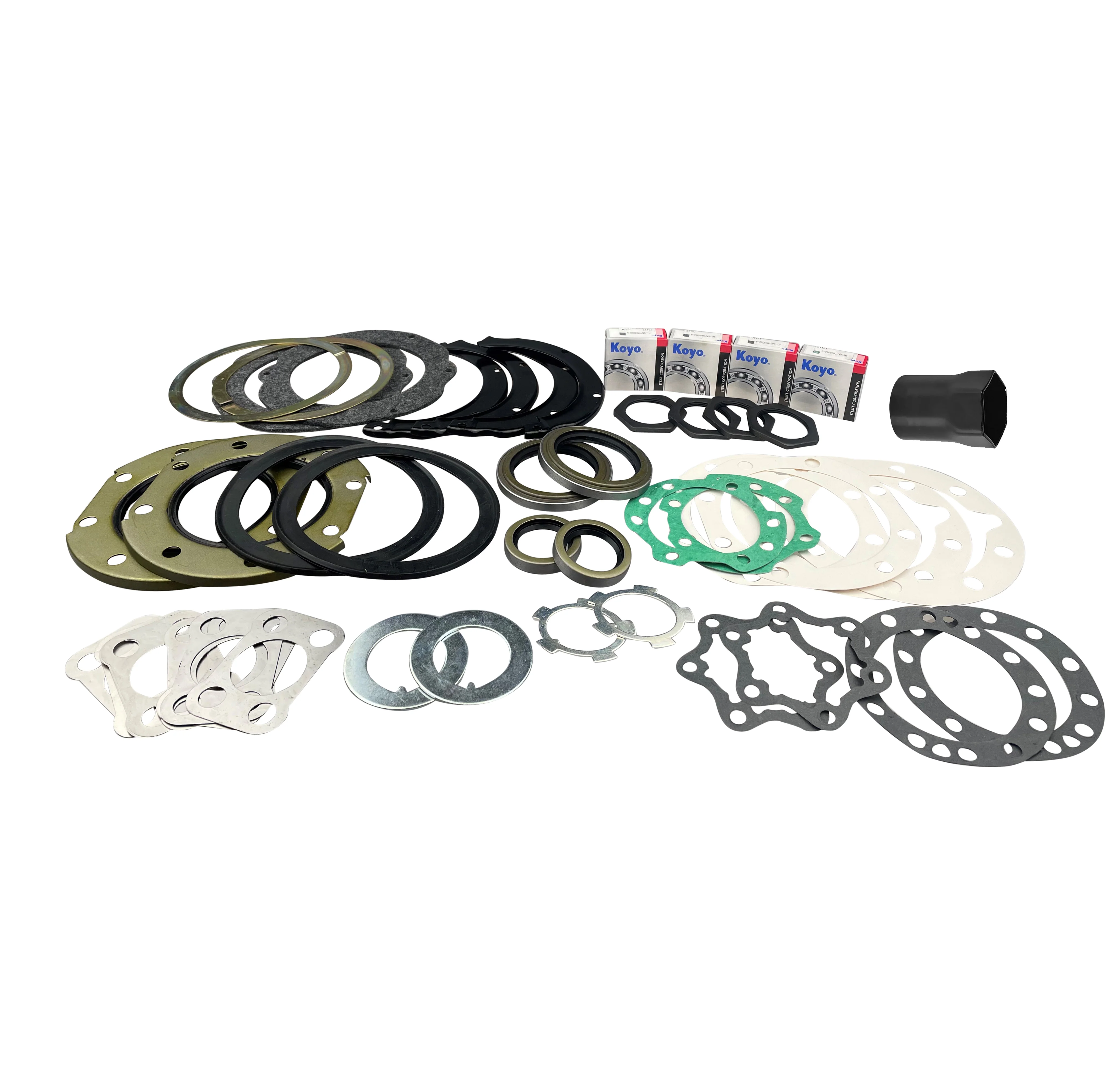 Swivel Hub Bearing & Seal Kit For Toyota Landcruiser FJ FZJ HJ HZJ PZJ  inc Nut Socket