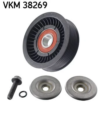 Genuine SKF Engine Idler Ribbed Pulley for Mercedes-Benz VKM38269 - Image 2