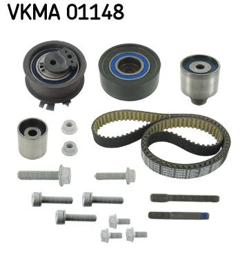 Timing Belt (SKF) Kit for Audi Skoda Volkswagen 1.6L 2.0L Turbo Diesel VKMA01148 - Image 2